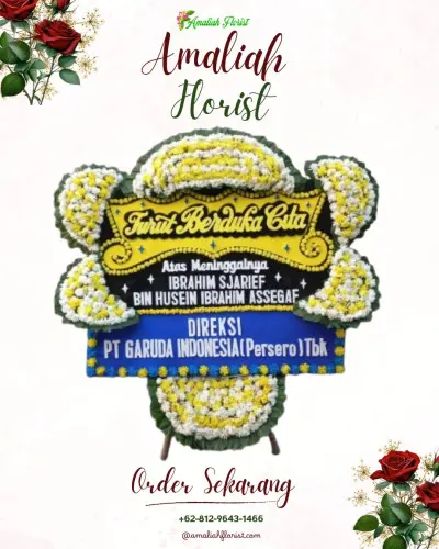Papan Bunga Duka di Dadaprejo